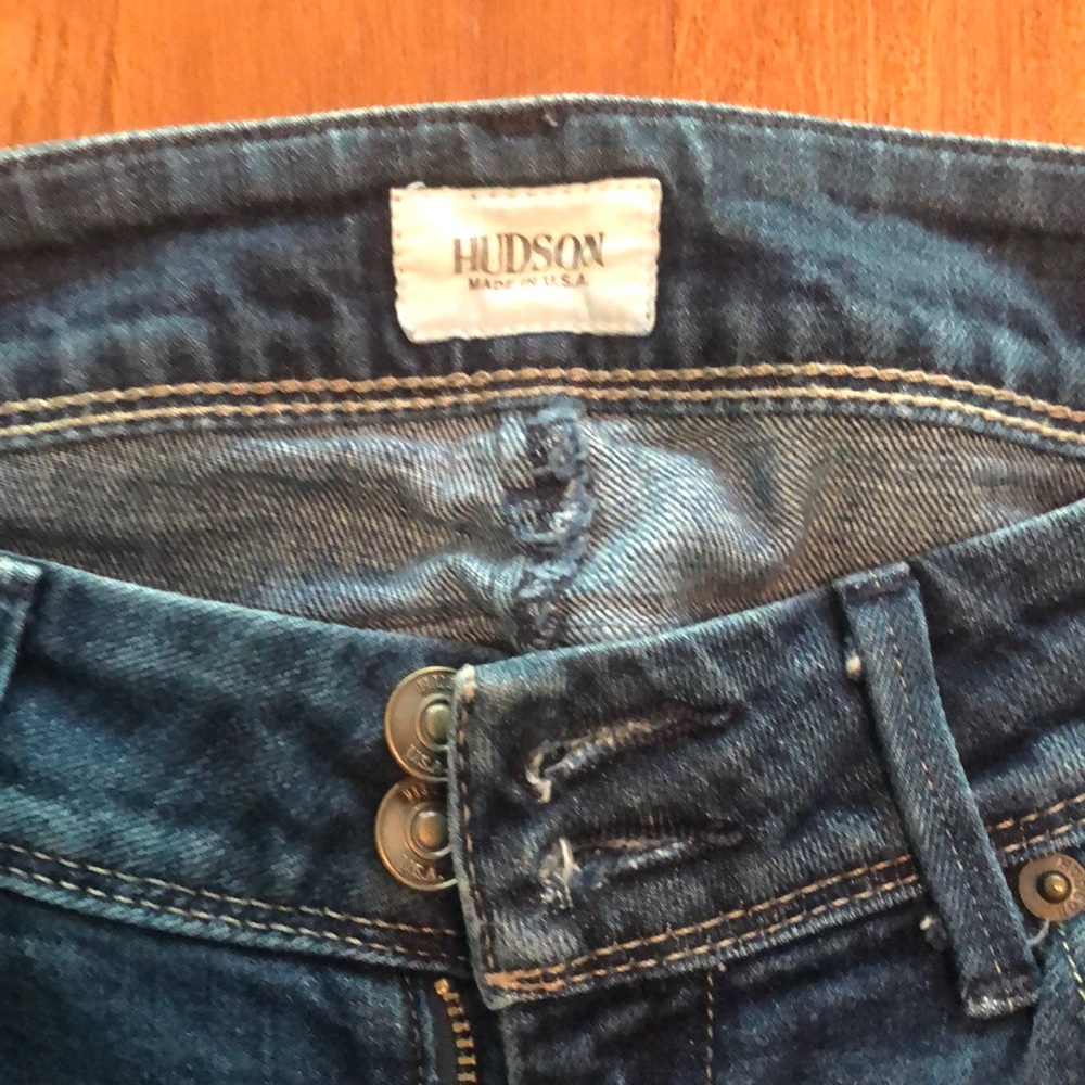 Hudson jeans low rise skinny